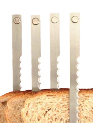 Bread cutting blade